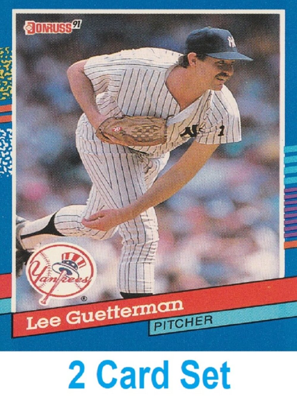 Lee Guetterman Baseball Card Collection